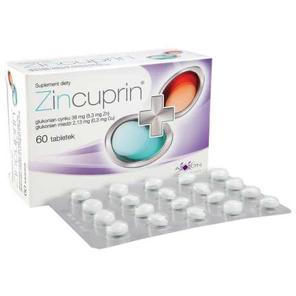 Zincuprin, 60 tabletek - zdjęcie produktu