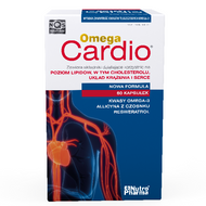 Omega Cardio + czosnek, 60 kapsułek