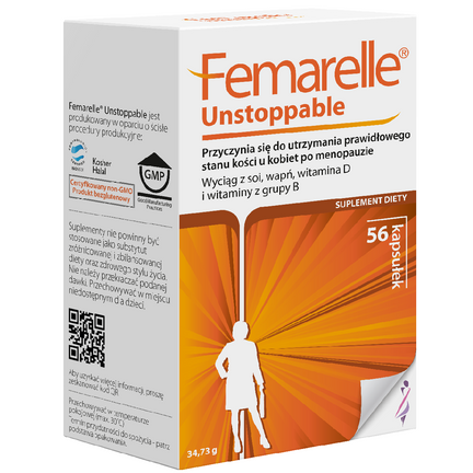 Femarelle Unstoppable, 56 kapsułek - zdjęcie produktu