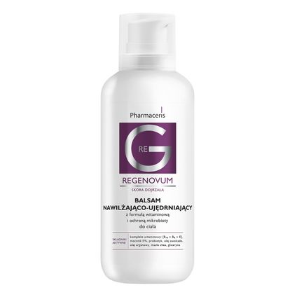 ERIS Pharmaceris Regenovum, balsam nawilżająco - ujędrniający do ciała, 400 ml — Składniki i ocena