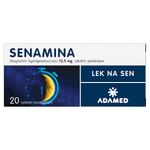 Senamina, 12,5 mg, 20 tabletek powlekanych