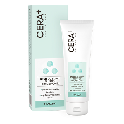 STEA SP. Z O.O. CERA PLUS Solutions, krem do skóry tłustej i trądzikowej, 50 ml — Inhaltsstoffe i ocena