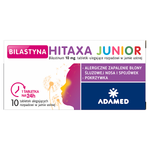 Bilastyna Hitaxa Junior, 10 mg, 10 tabletek ulegających rozpadowi w jamie ustnej