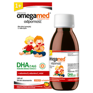 Omegamed Odporność, syrop 1+, 140 ml
