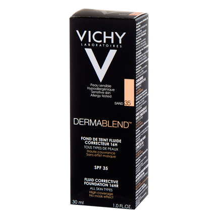 Vichy Dermablend, podkład korygujący 35, 30 ml, sand - zdjęcie produktu