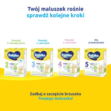 Bebiko NutriFlor Expert 1, mleko początkowe dla niemowląt od urodzenia, 550 g - NUTRICIA