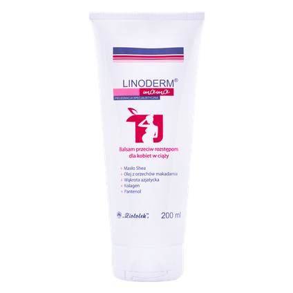 ZIOŁOLEK Linoderm Mama, balsam przeciw rozstępom, 200 ml