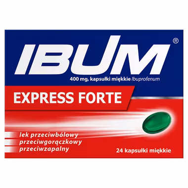 Ibum Express Forte 400 mg, 24 kapsułek miękkich