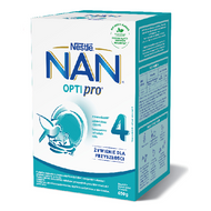 NAN Optipro 4, mleko modyfikowane junior dla dzieci po 2. roku życia, 650 g