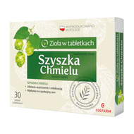Szyszka chmielu, 30 tabletek