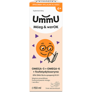 UmmU Mózg & Wzrok 6+, płyn, 150 ml