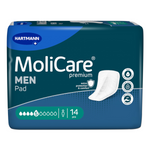 MoliCare Premium Men Pad 5K, anatomiczne wkłady chłonne, 14 sztuk