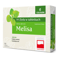 Melisa, Colfarm, 90 tabletek powlekanych