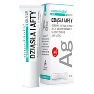 Nanobiotic MED Silver, żel na dziąsła i afty, 15 ml