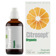 Citrosept Organic, ekstrakt z grejpfruta, 100 ml
