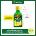 Moller's Tran Norweski, cytrynowy, 150 ml - 7070866042585