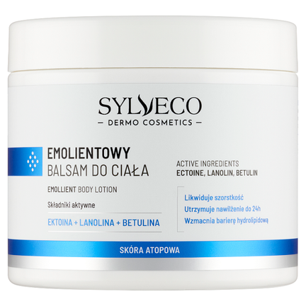 Sylveco Dermo Skóra atopowa Emolientowy balsam do ciała, 400 ml - zdjęcie produktu