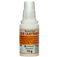 Olej kamforowy 10 %, Microfarm, roztwór na skórę, 10 g