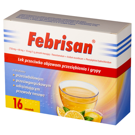 Febrisan, 16 saszetek - 5909990864065
