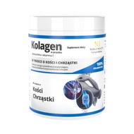Noble Health, Kolagen + glukozamina i witamina C, proszek, 100 g