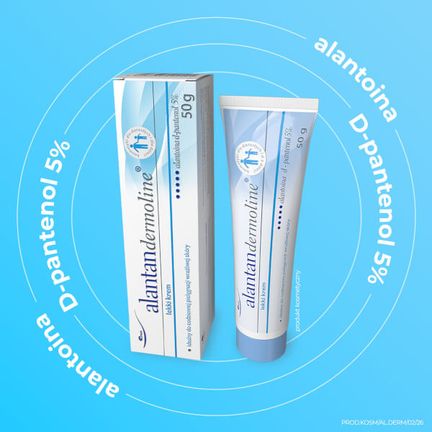 Alantandermoline, lekki krem z 5% d-pantenolu, 50 g - KREM