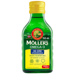 Moller's Tran Norweski, cytrynowy, 150 ml