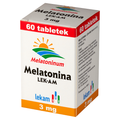 Melatonina LEK-AM 3 mg, 60 tabletek  - PRODUKT LECZNICZY NIEREFUNDOWANY OTC