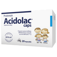 Acidolac caps, 20 kapsułek