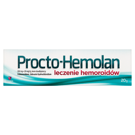 Procto-Hemolan, krem, 20 g - zdjęcie produktu