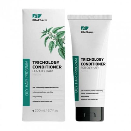 Elfa Pharm Oily Hair, odżywka trychologiczna do włosów przetłuszczających, 200 ml - zdjęcie produktu