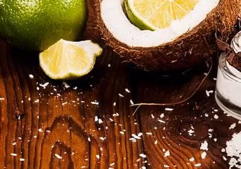 Peeling z limonki i kokosa