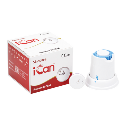 Sinocare iCan i3 CGM, sensor do pomiaru glikemii, 1 sztuka - zdjęcie produktu