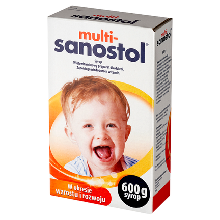 Multi-Sanostol, syrop, 600 g - 5909990035229