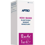 Apteo Koh-Band, elastyczna opaska kohezyjna, 12 cm x 4 m