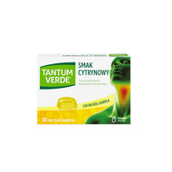 Tantum Verde smak cytrynowy 3 mg, 30 pastylek twardych