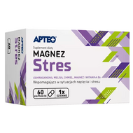 Magnez Stres APTEO, 60 kapsułek