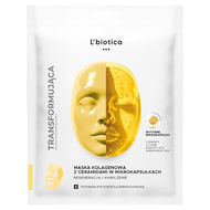 L'Biotica, maska kolagenowa z ceramidami, 1 sztuka
