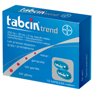 Tabcin Trend, Bayer, 12 kapsułek