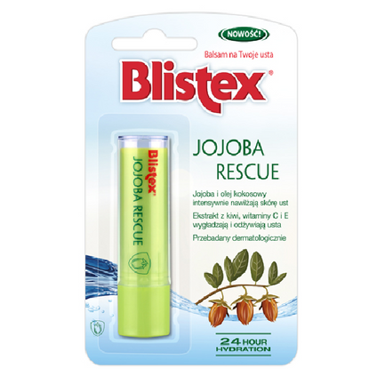 RADA WARSZAWA BLISTEX balsam do ust Jojoba Rescue, 3,7 g — Składniki i ocena
