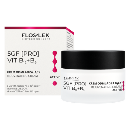 Floslek, krem odmładzający do twarzy ACTIVE, 50 ml - zdjęcie produktu