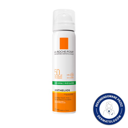 L'OREAL La Roche-Posay Anthelios XL, mgiełka do twarzy przeciw błyszczeniu się skóry, SPF 50, 75 ml — Inhaltsstoffe i ocena