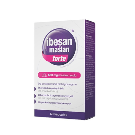 Ibesan Maślan Forte, 60 kapsułek - zdjęcie produktu