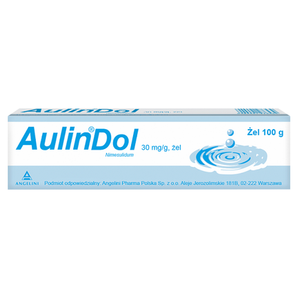 AulinDol 30 mg/g, żel, 100 g - PRODUKT LECZNICZY NIEREFUNDOWANY OTC