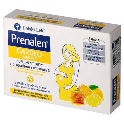 Prenalen Gardlo lmmuno, 24 pastylki do ssania - 5901785306842