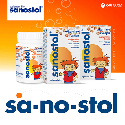 Sanostol, 30 tabletek musujących do ssania - 5711313010703
