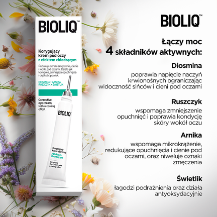 Bioliq Pro, korygujący krem pod oczy z efektem chłodzącym, 10 ml - Dorosły