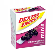 Dextro Energy minis, pastylki o smaku czarnej porzeczki, 50 g