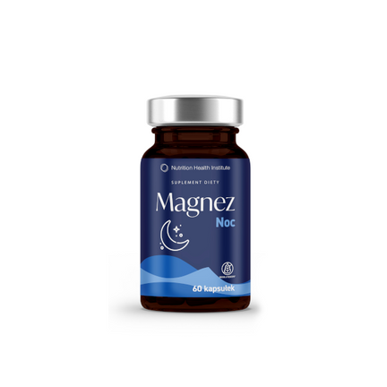 Nutrition Health, Magnez Noc, 60 kapsułek - zdjęcie produktu