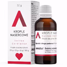 Krople nasercowe Amara, 30 g