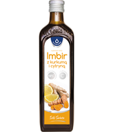 Oleofarm, Sok z imbiru z kurkumą i cytryną z witaminą C, sok, 490 ml